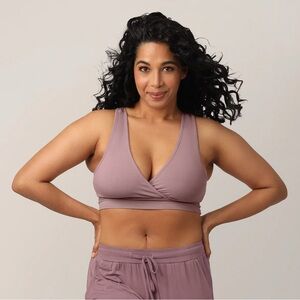 Kindred Braverly French Terry Racerback Nursing & Sleep Bra, XXL